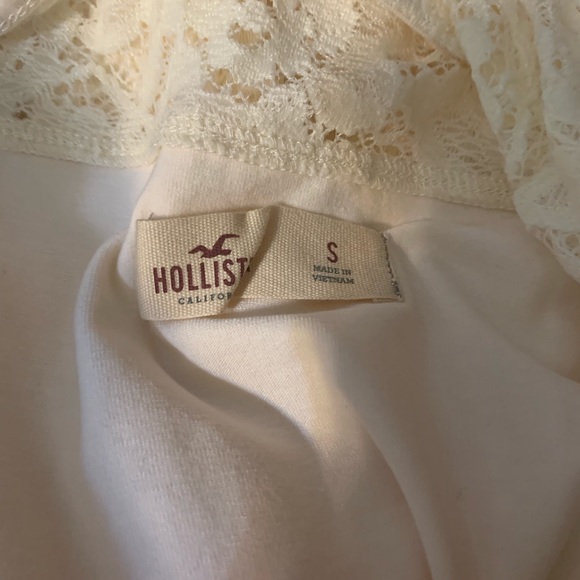 Hollister Highneck lace Mini Dress Fitted Sz:Small - Picture 4 of 7